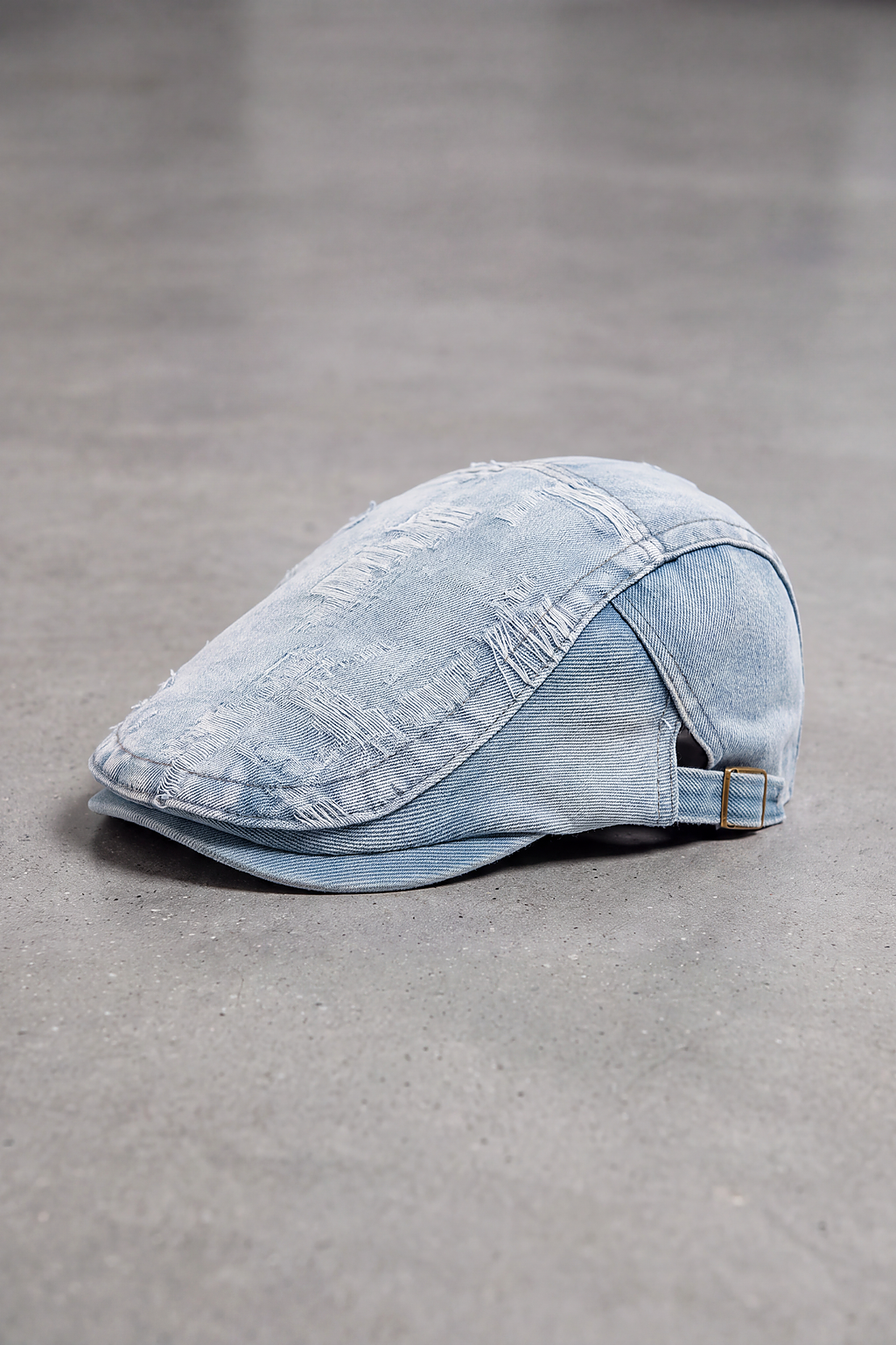 Béret Jean Usé Mixte bleu clair – Grenoble