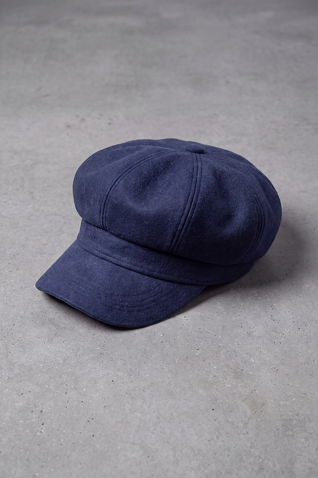 Casquette Gavroche Femme Coton Coloré bleu – Lucie