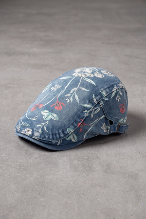 Béret Homme Coton Été Bleu bleu – Oléron