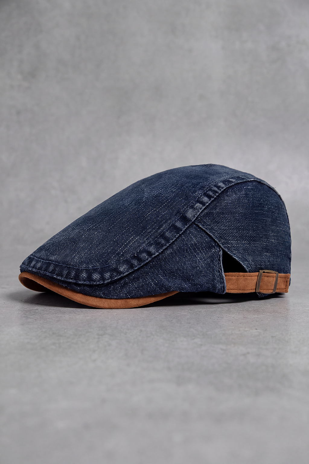 Béret Homme Jean Brut Réglable bleu foncé – Nîmes