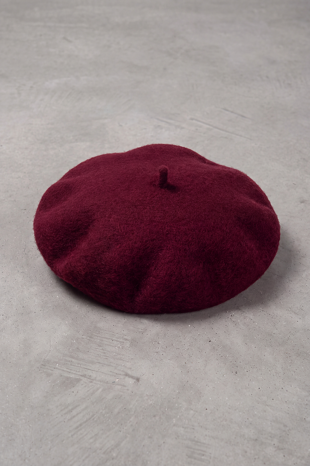 Béret Basque Femme Classique bordeaux – Itxassou