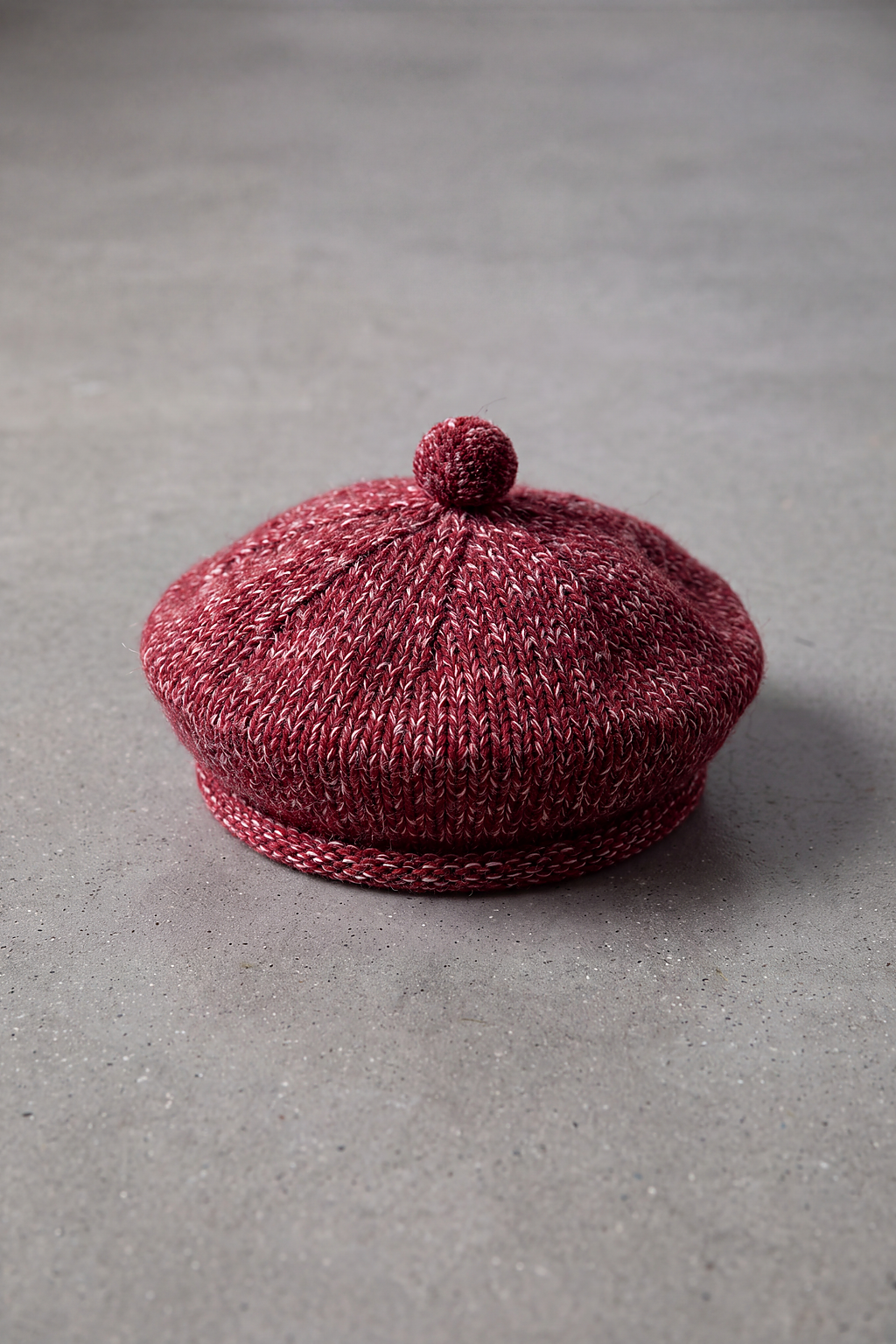 Béret Bébé Tricot Chaud Hiver bourgogne – Câlinou