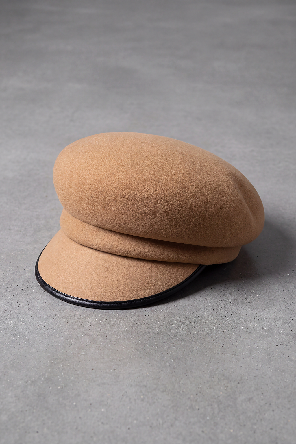 Casquette Gavroche Femme Laine camel – Margaux