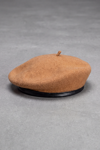 Béret Homme Inspiration Armée camel – Saumur