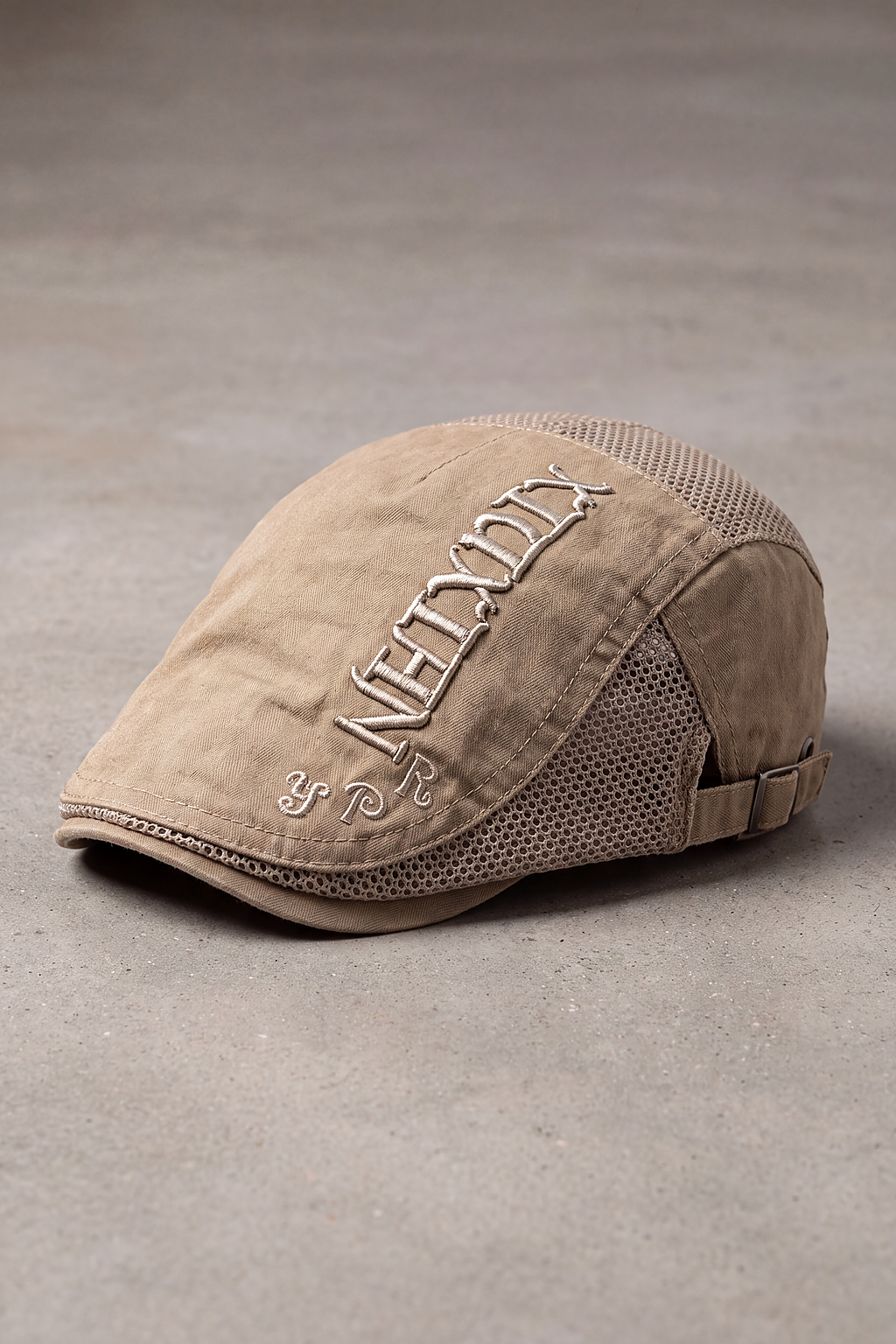 Béret Homme Coton Ajouré Été camel – Menton