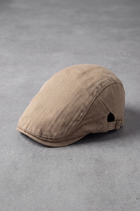Béret Homme Coton Doux Quotidien camel – Nantes