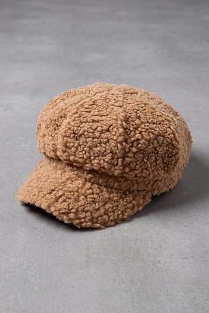 Casquette Gavroche Femme Polaire Chaude camel – Léonie