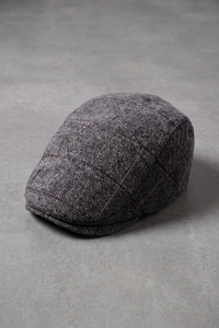 Béret Homme Laine Rétro Chaud gris – Auvergne