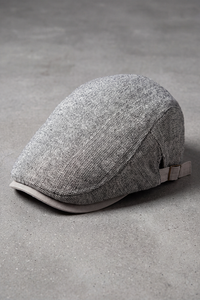 Béret Homme Motif Chevron Réglable gris – Ardennes