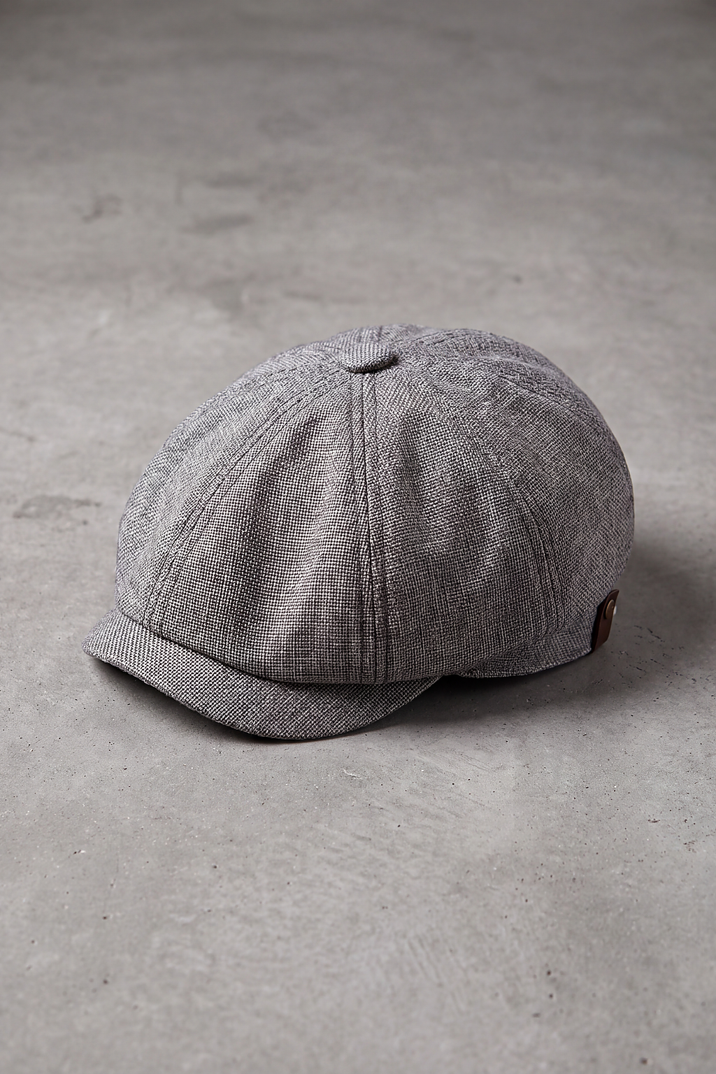 Béret Gavroche Homme Coton Classique gris – Rivoli