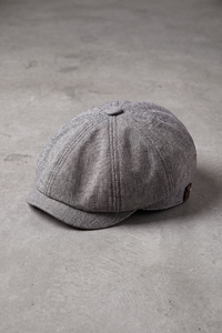 Béret Gavroche Homme Coton Classique gris – Rivoli