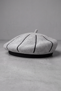 Béret Femme Tendance Tons Neutres gris – Zoé
