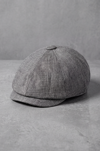 Béret Gavroche Homme Façon Anglaise gris – Cabourg