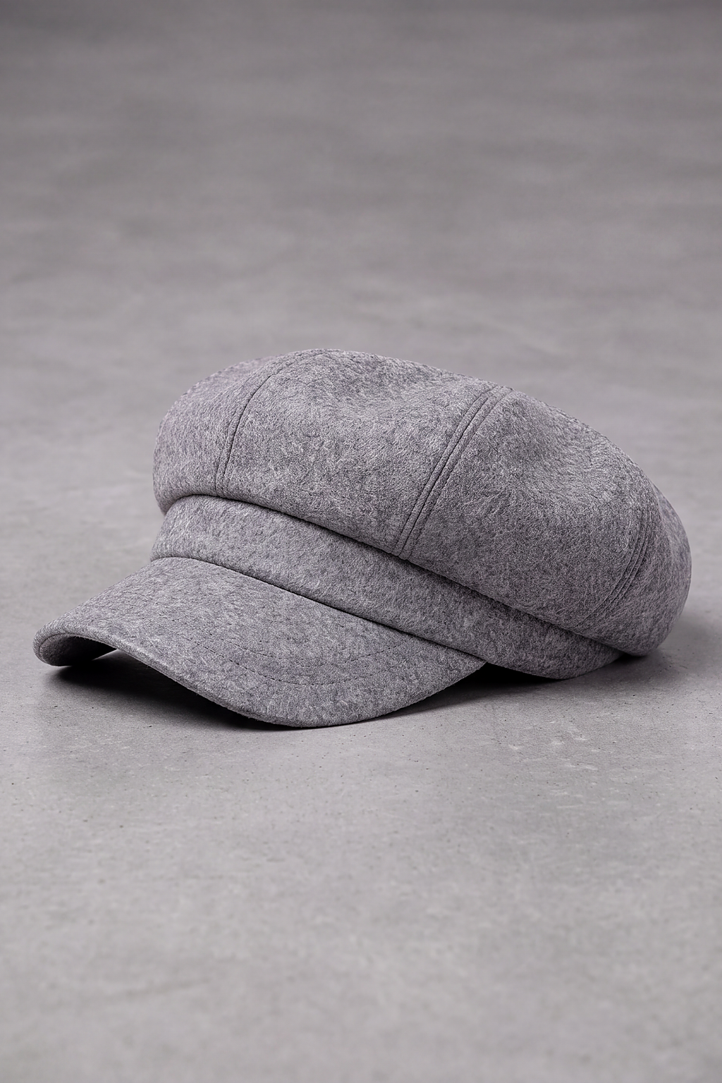 Casquette Gavroche Femme Coton Coloré gris – Lucie