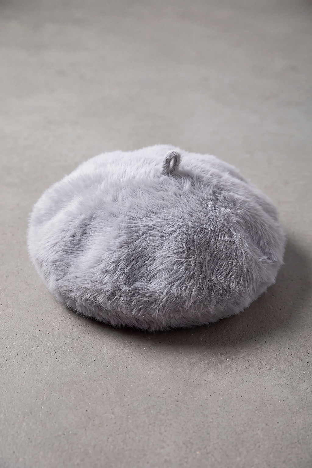 Béret Basque Femme Fourrure de Lapin gris – Sare