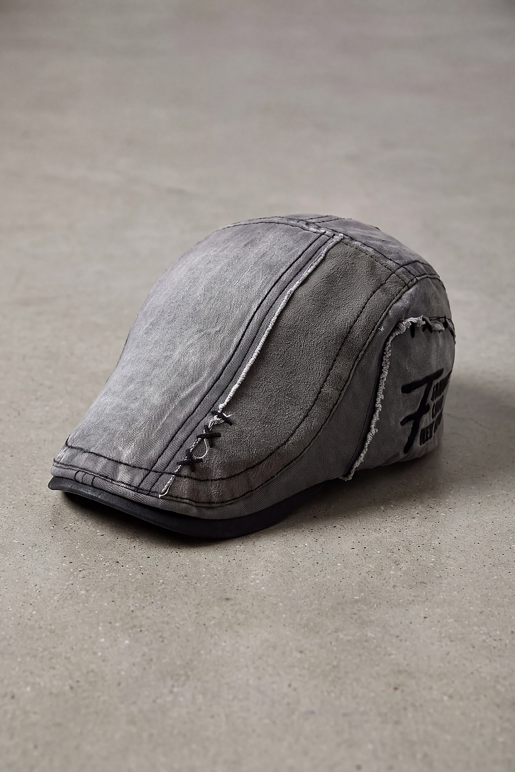 Béret Homme Coton Rétro Vert Armée gris – Dijon