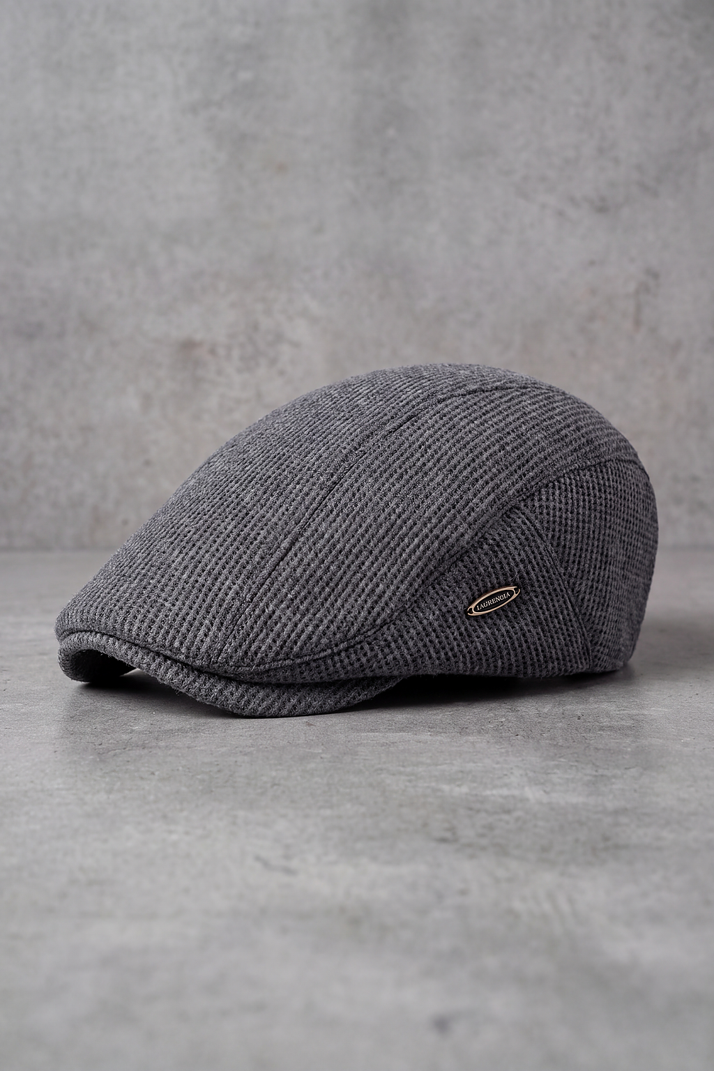 Béret Homme Laine en Relief Hiver gris – Morvan