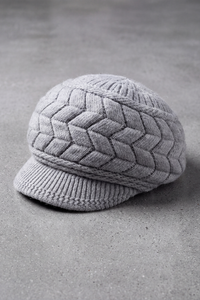 Béret Femme Polaire Très Chaud gris – Anaïs