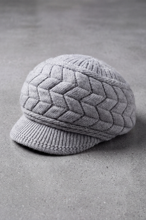 Béret Femme Polaire Très Chaud gris – Anaïs