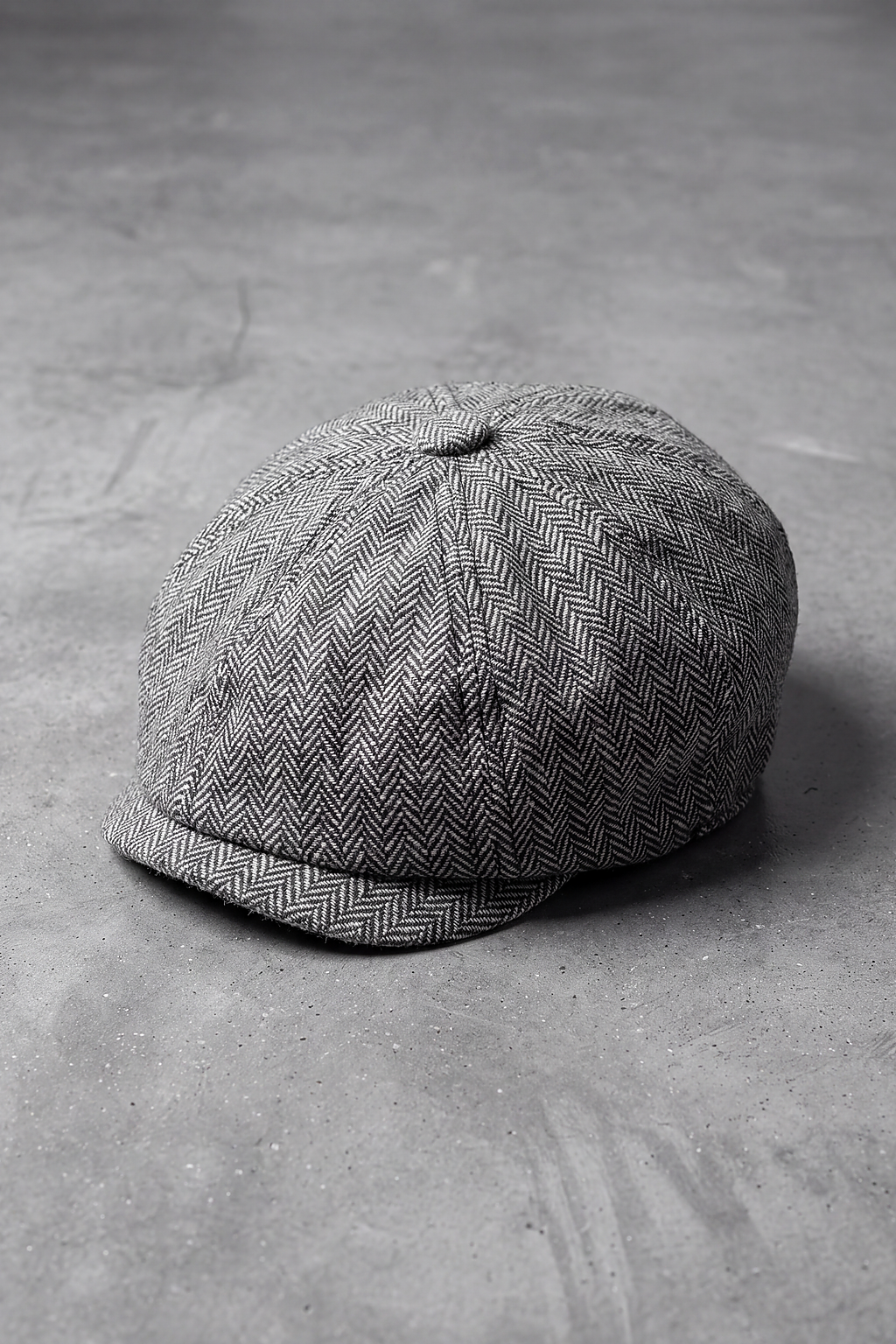 Béret Gavroche Homme Façon Anglaise gris clair – Cabourg
