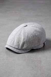 Béret Casquette Homme Gavroche Vintage gris clair – Belleville