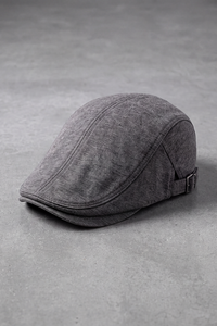 Béret Homme Coton Gris ou Marine gris foncé – Île de Ré