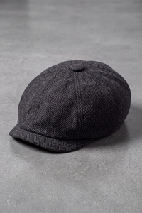 Casquette Gavroche Homme Quotidien gris foncé – Batignolles