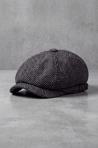 Béret Gavroche Homme Habillé gris foncé – Vendôme