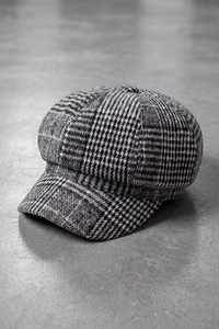 Casquette Gavroche Femme de Ville gris – Camille