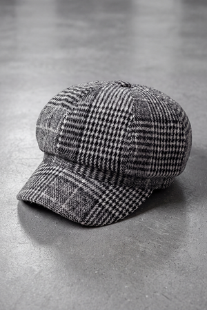 Casquette Gavroche Femme de Ville gris – Camille