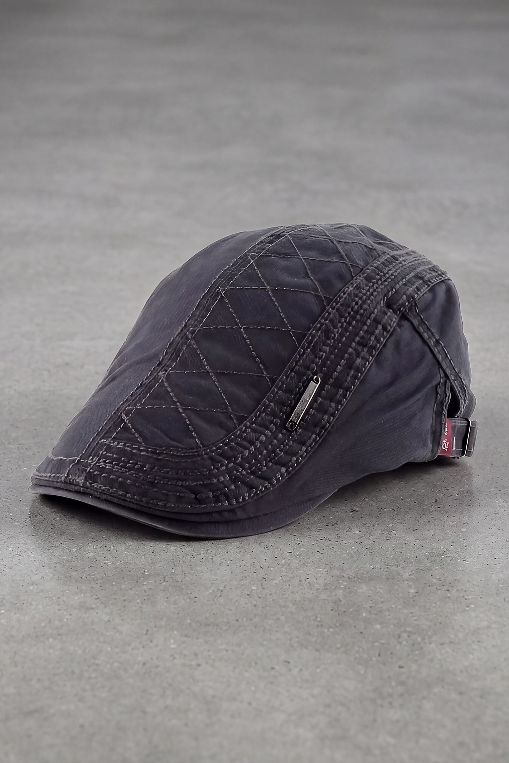 Béret Homme Coton Matelassé Hiver gris – Limoges