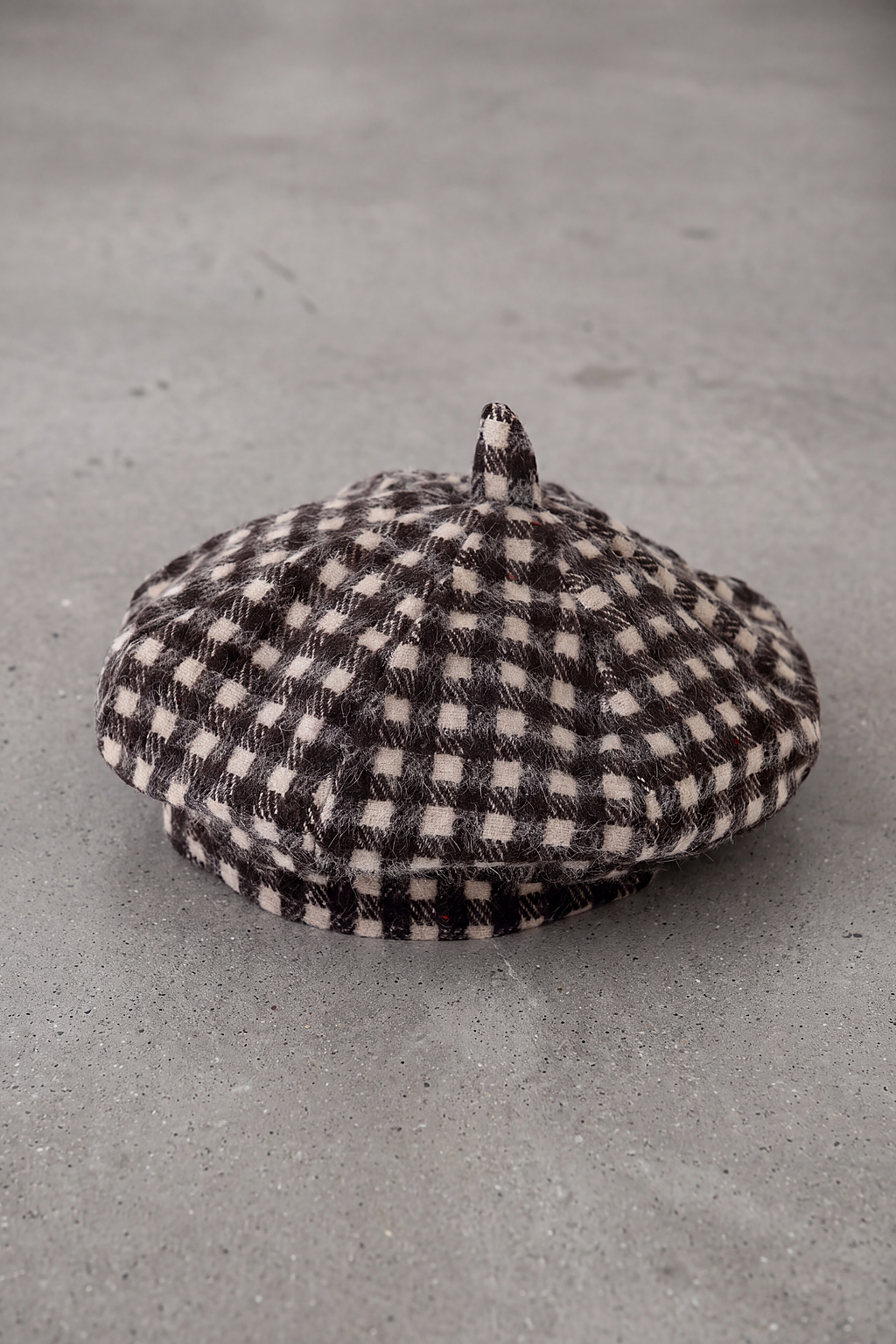 Béret Enfant Écossais Bicolore brun café – Petit Pinceau