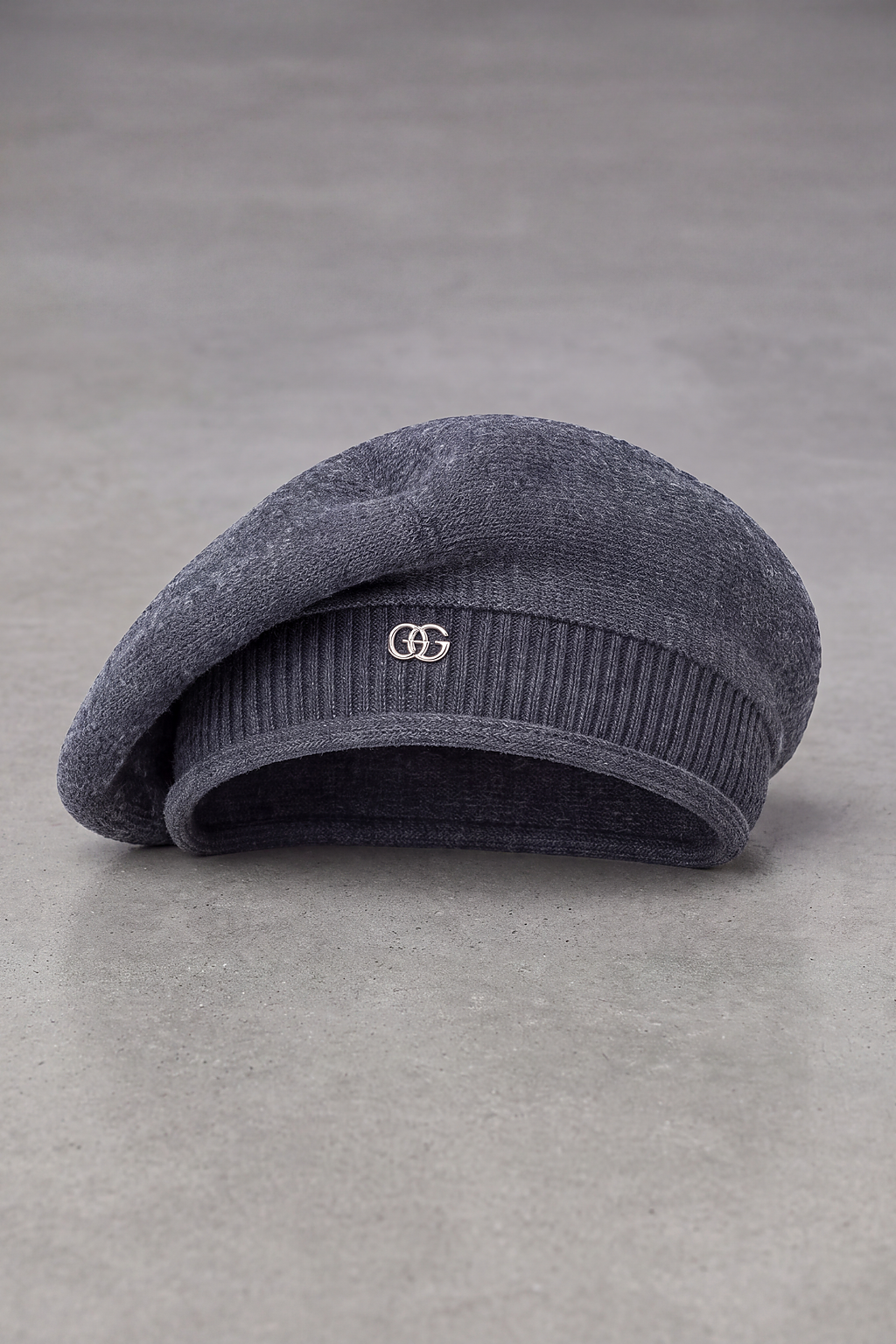 Béret Femme Hiver Élégant Camel gris foncé – Mathilde