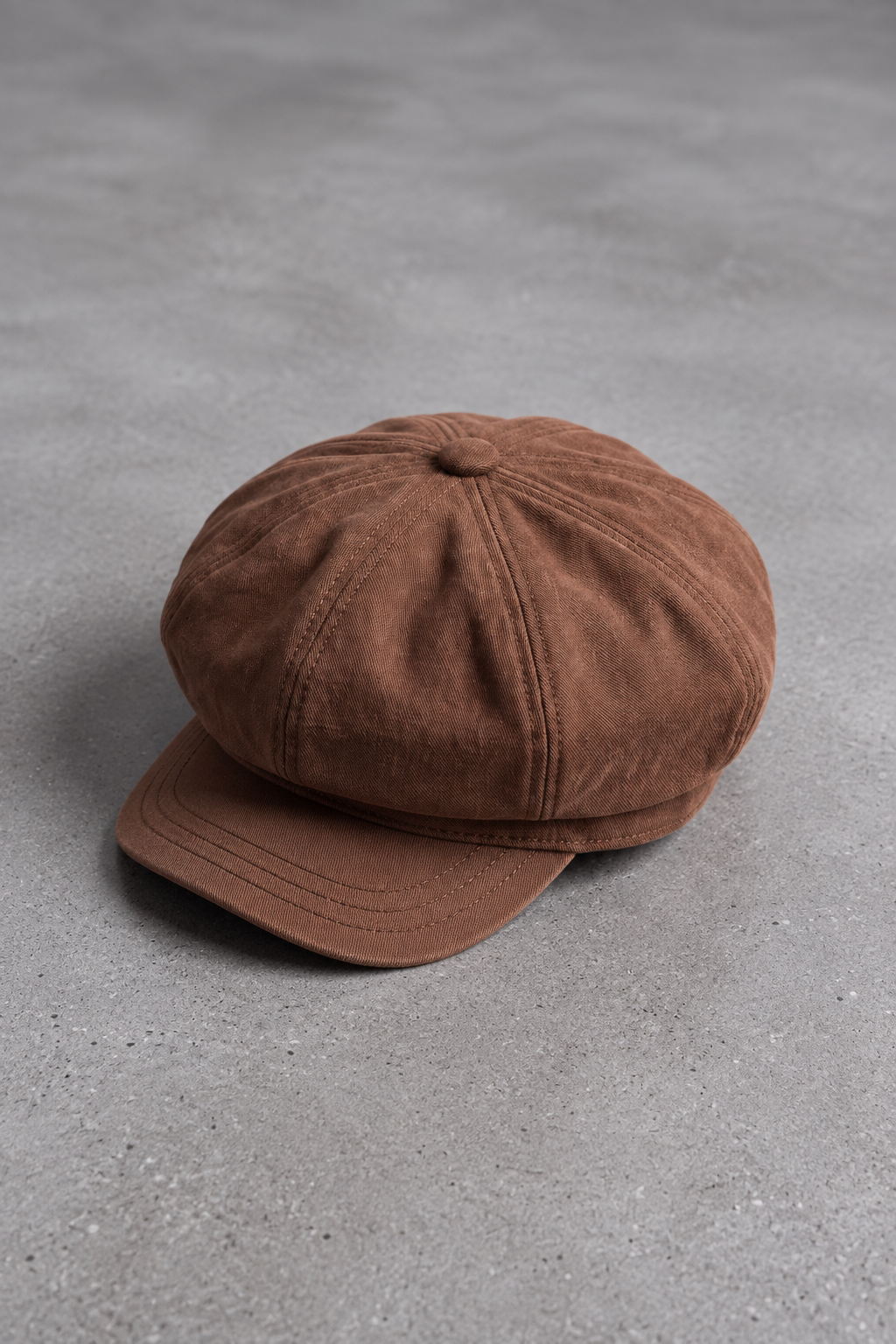 Béret Enfant Garçon Coton marron – Galopin