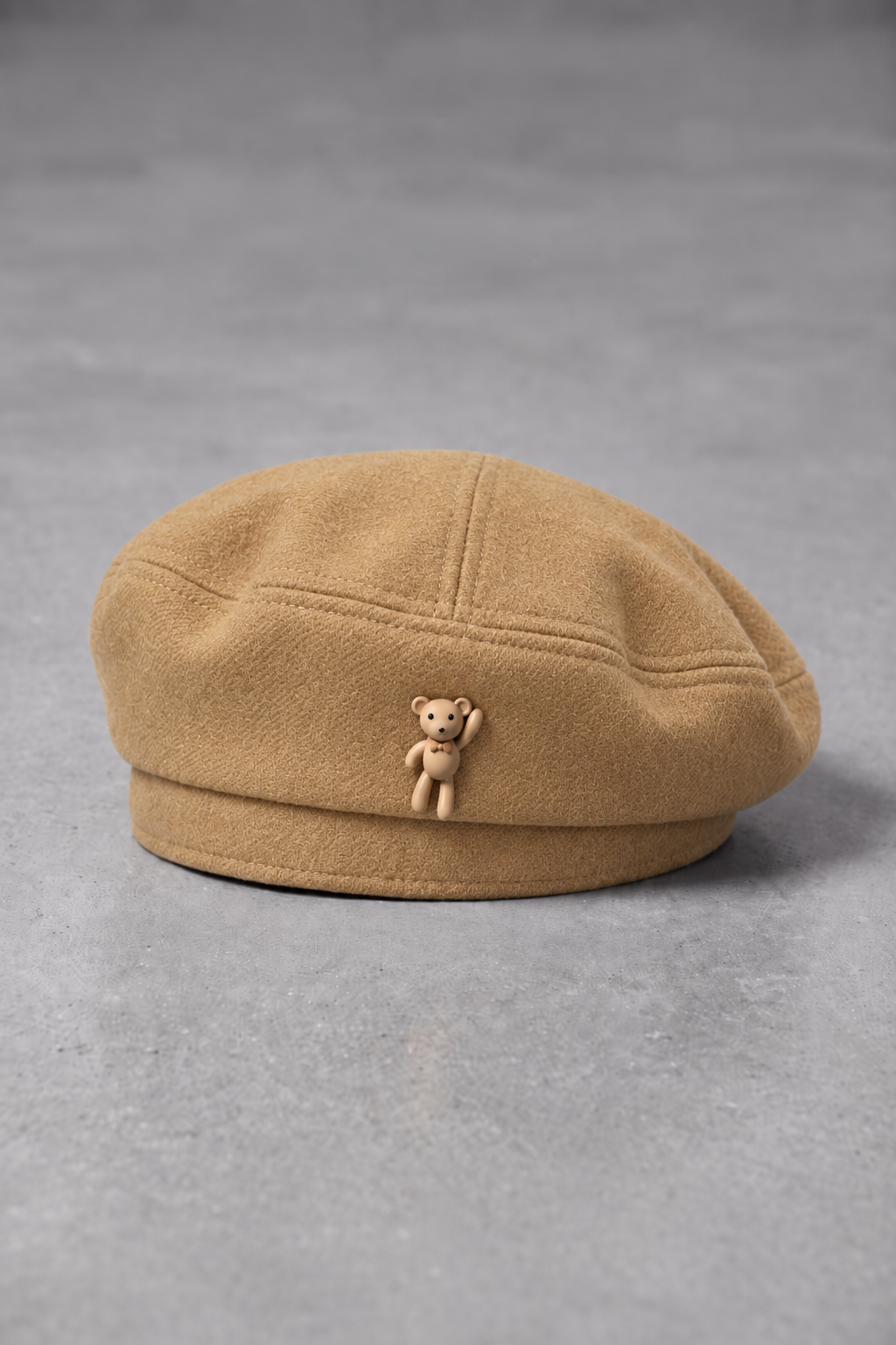 Béret Femme Ourson camel – Nina