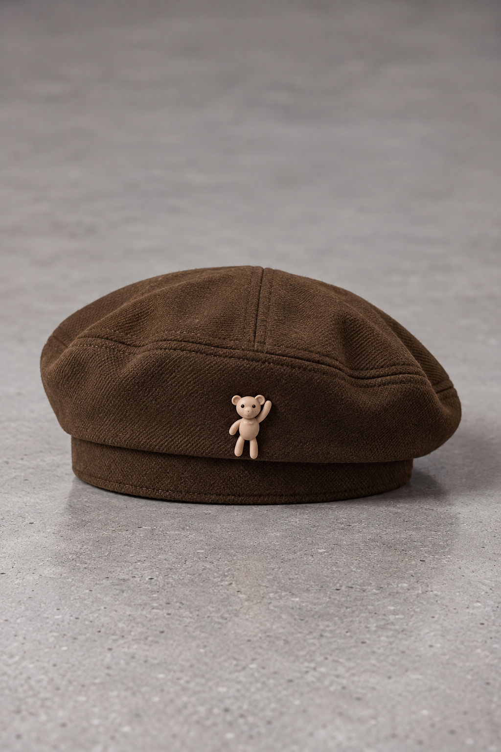 Béret Femme Ourson marron – Nina