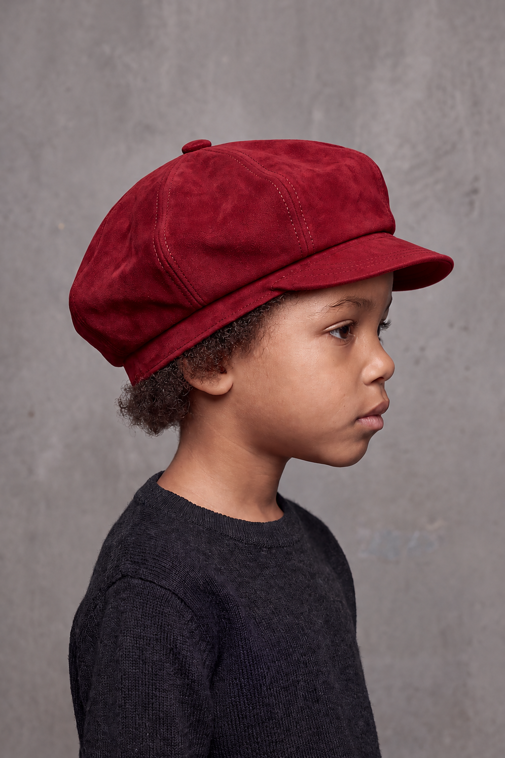 Béret Enfant Suédine Octogonal – Croquignol, vue 5