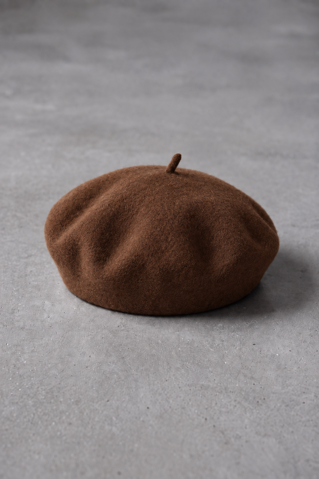 Béret Femme Laine Couleurs d'Automne chocolat – Apolline