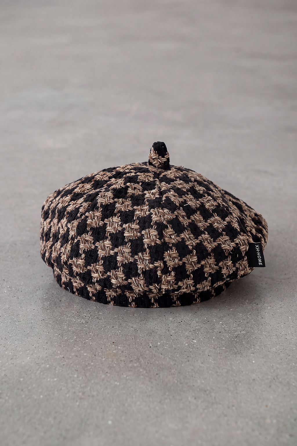 Béret Enfant Écossais Bicolore chocolat – Petit Pinceau