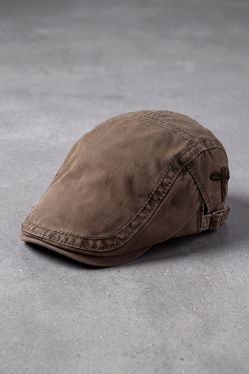 Béret Homme Coton Détente kaki – Arcachon