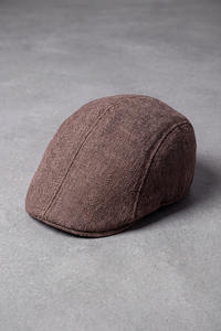 Béret Français Homme Toutes Saisons marron – Quartier Latin