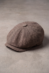 Casquette Gavroche Homme Gris Chiné marron – Bastille