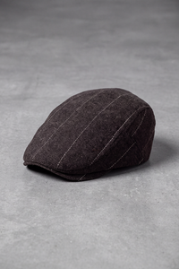 Béret Homme Laine Rétro Chaud marron – Auvergne