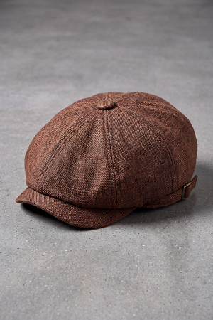Béret Gavroche Homme Coton Classique marron – Rivoli