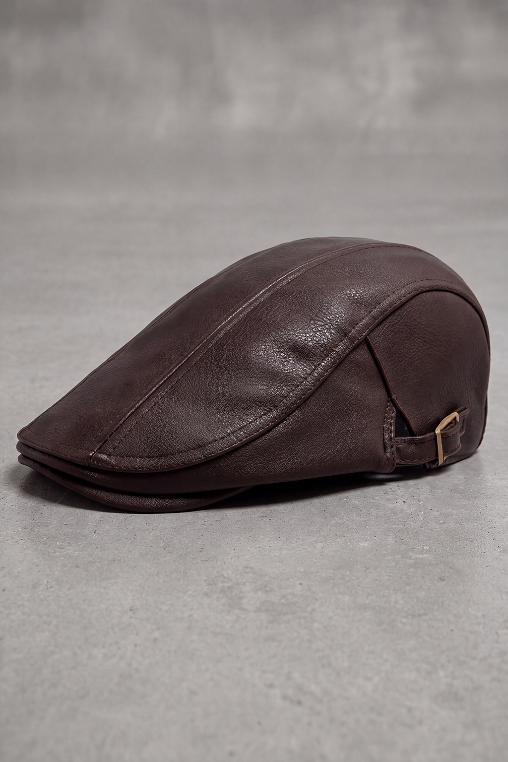 Béret Casquette Homme Cuir Camel ou Noir marron – Chambord