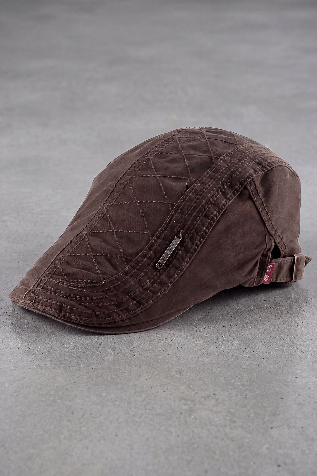 Béret Homme Coton Matelassé Hiver marron – Limoges