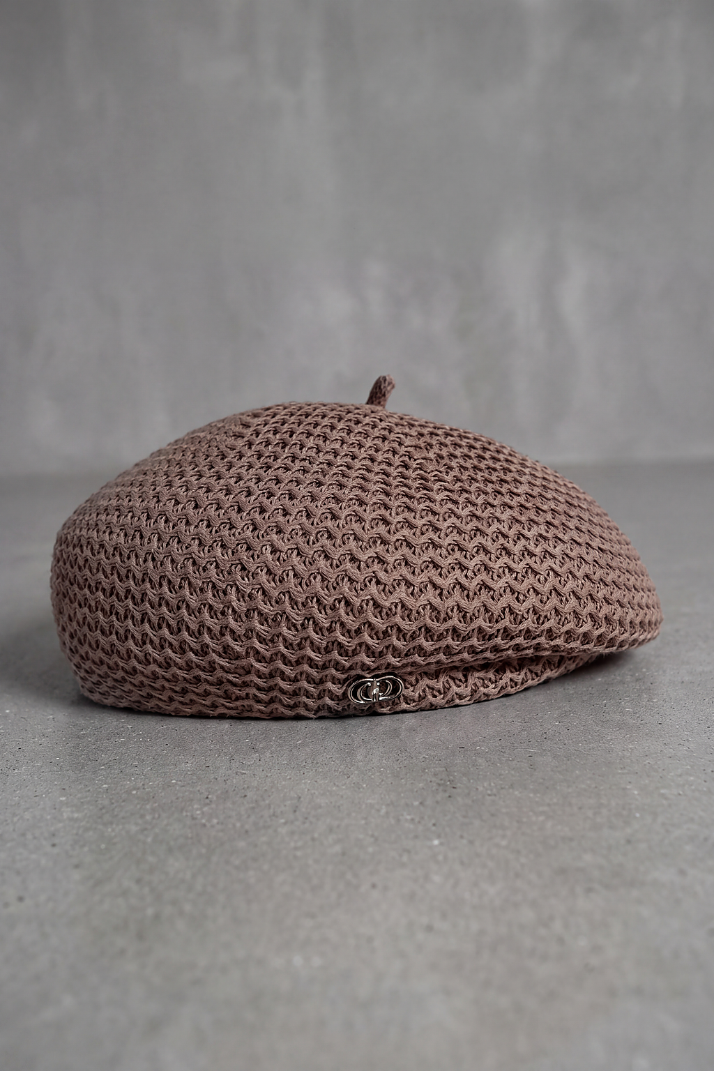 Béret Femme Coton Été Léger marron – Chloé