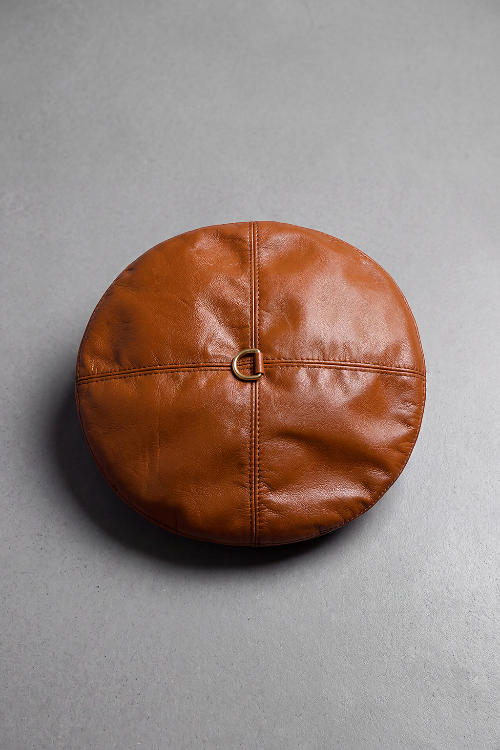 Béret Femme Cuir Véritable Hiver – Eugénie, vue 6