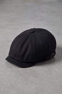 Béret Casquette Homme Gavroche Vintage noir – Belleville