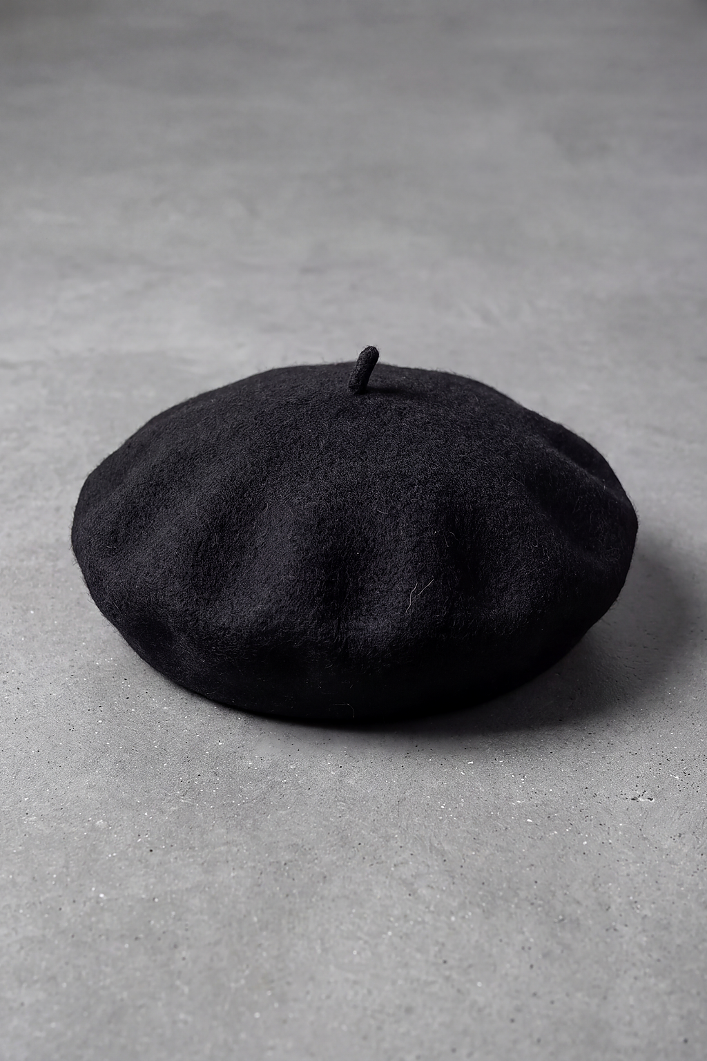 Béret Basque Femme en Laine Mélangée noir – Bidart